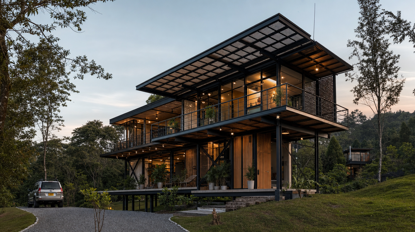 Casa Modular 70 m2 rural